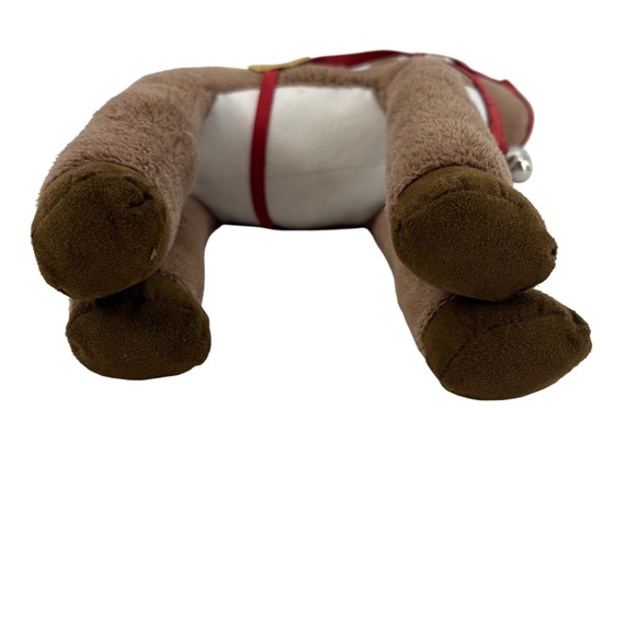 The Polar Express Reindeer Plush Bell Harness Hallmark Entertainment Warner Bros - Picture 8 of 12